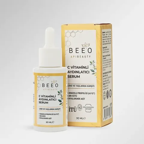 BEEO Organic Propolis Royal Jelly Vitamin C Brightening Anti-Spot Serum