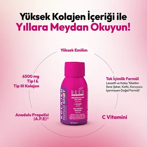 BEEO Kolajen Shot 12'li