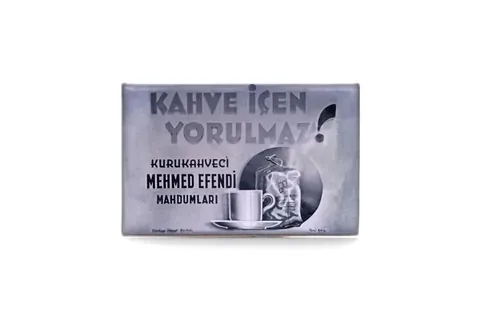 Kurukahveci Mehmet Efendi Retro Magnet