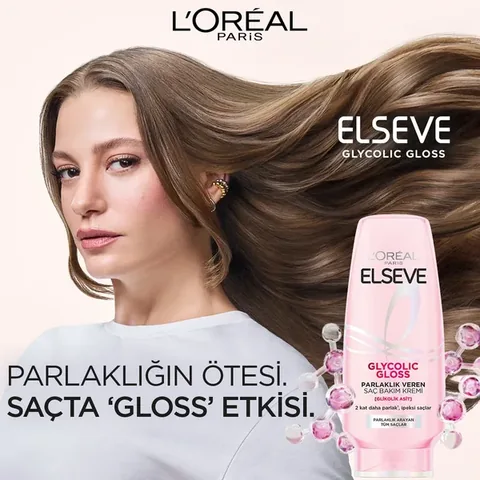 Loreal Paris Elseve Glycolic Gloss Shine-Giving Hair Care Cream 250 ml