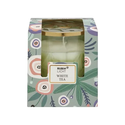 Rubin Licht Bougie Parfumée Thé Blanc
