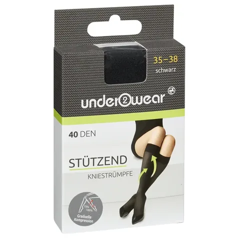 Underwear Mi-bas 40 den Noir Taille 35-38