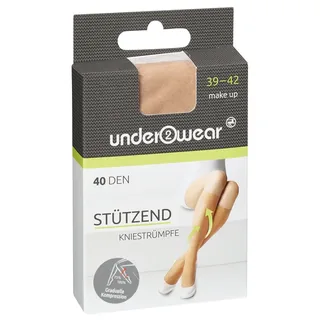 Underwear | أندر وير جوارب حتى الركبة 40 دنير لون البشرة مقاس 39-42