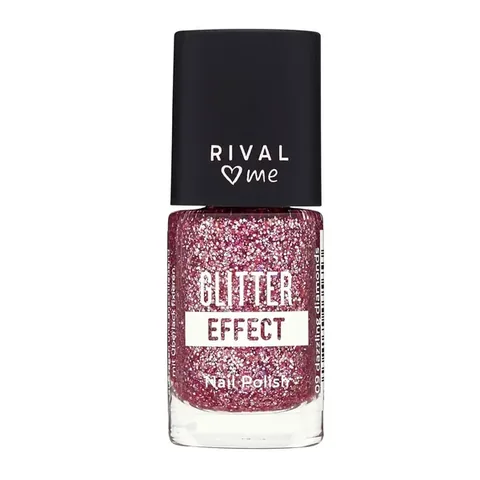 Vernis à ongles Rival Loves Me Glitter Effect No09 Dazzling Diamonds 9 ml