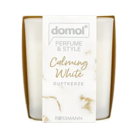 Bougie parfumée Domol Calming White 125 gr