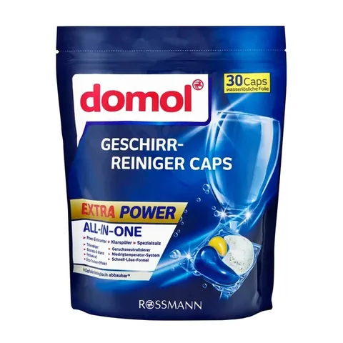 Domol Capsule Lave-Vaisselle Tout-en-Un