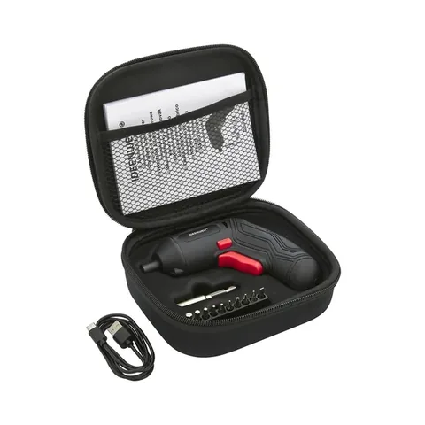 Ideenwelt Cordless Screwdriver Set with Bag