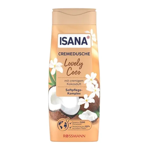 Gel Douche Isana Lovely Coco Creamy 300 ml