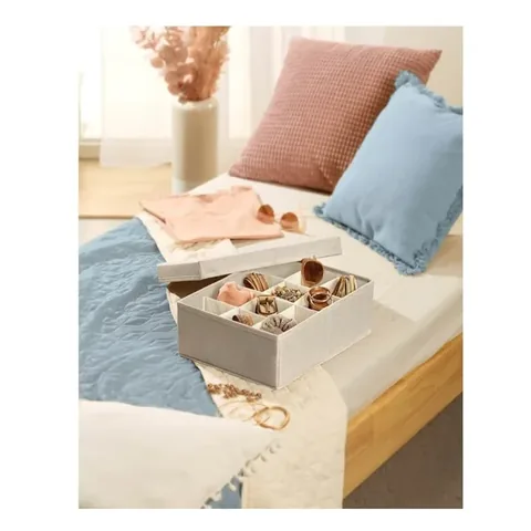 Ideenwelt Jewelry Storage Box Flexible Compartment 34x25x12