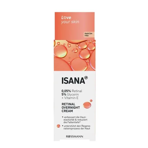 Crème de Soin de Nuit Isana Retinal 50 ml