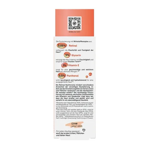 Isana Night Care Cream Retinal 50 ml