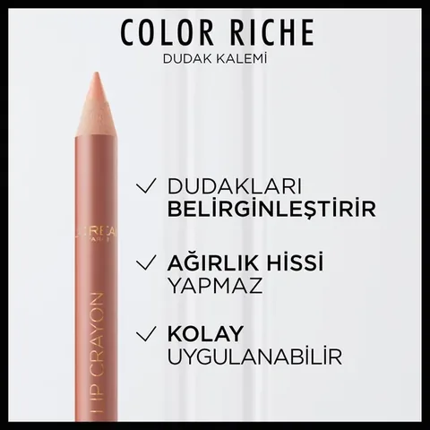 L'Oréal Paris Lip Pencil Color Riche Lip Liner Couture 236 Organza