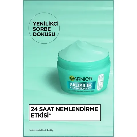 Garnier Salicylic Fresh Matte Anti-Acne Mark Moisturizing Sorbet Face Cream 85 ml