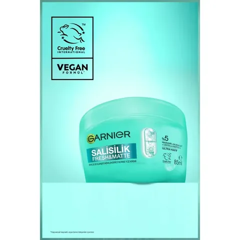 Garnier Salicylic Fresh Matte Anti-Acne Mark Moisturizing Sorbet Face Cream 85 ml