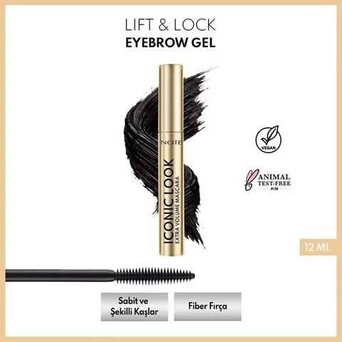Note Iconic Look Mascara Intense Volume Effect Mascara Black