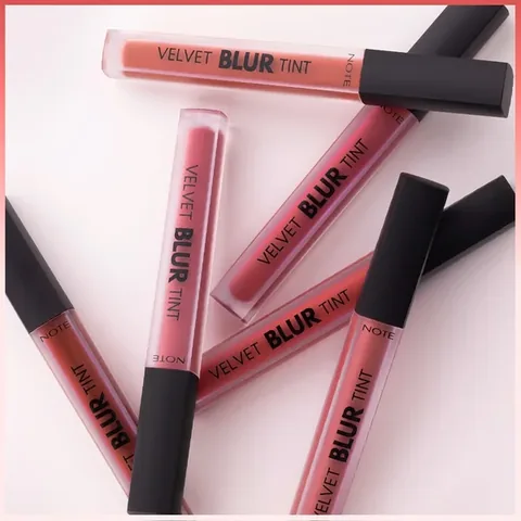 Note Matte Lipstick Velvet Blur Tint 05 Red Mirage Pink