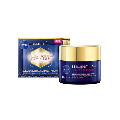 Nivea Cellular Luminous630 Crème de Nuit Anti-Taches Brunes 40 ml