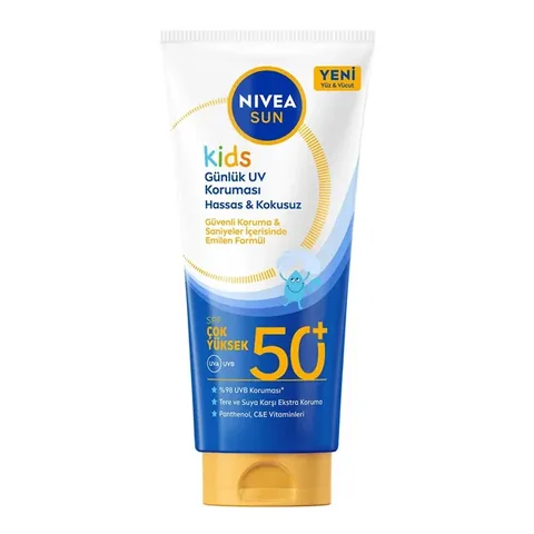 Nivea Sun Kids Haute Protection Solaire Crème Solaire Visage et Corps SPF50 100 ml