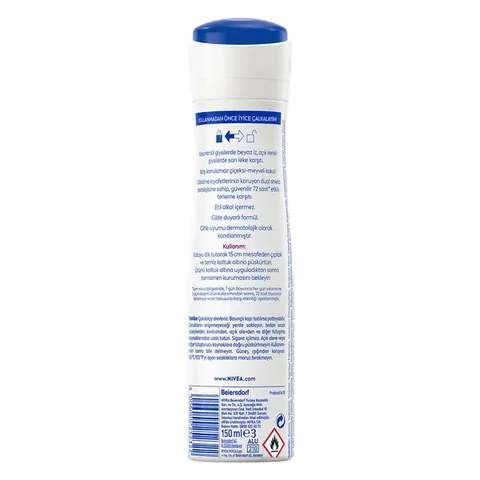 Nivea Deodorant Black and White Authentic Women 150 ml