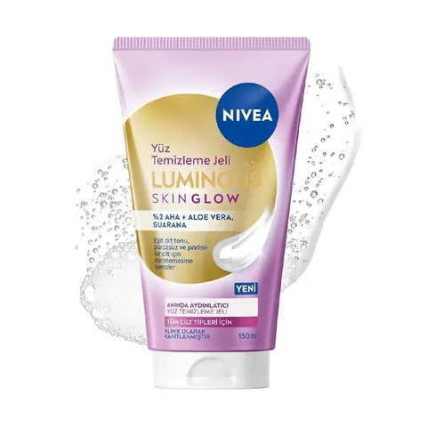 Nivea Skin Glow Face Cleansing Gel Instant Brightening 150 ml