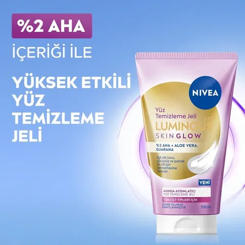 Nivea Skin Glow Face Cleansing Gel Instant Brightening 150 ml