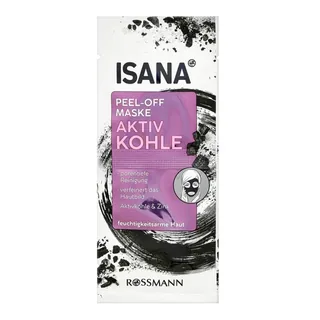 Masque Purifiant au Charbon Actif Isana Tous Types de Peau 2x8 ml