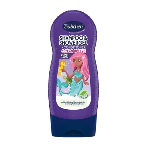 Shampoing enfant Bübchen Easy Comb Ocean Beauty 230 ml