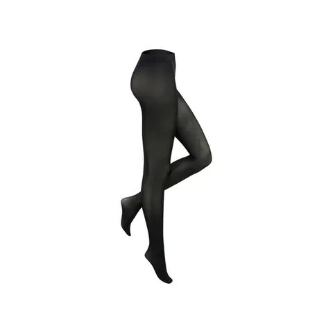 Underwear Pantyhose Black Run-Resistant Stop 40 Den L Size