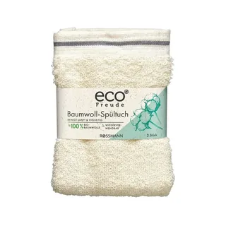 Chiffon de cuisine Eco Freude 100 coton bio, lot de 2