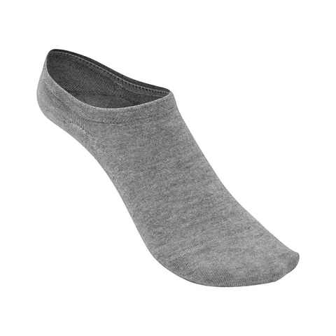 Underwear Socks Bamboo Footlet Grey Melange 3538