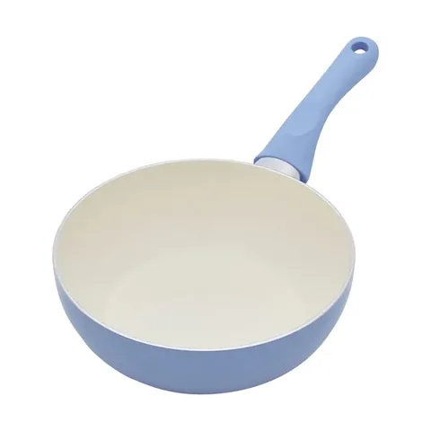 Ideenwelt Wok Pan 20 Cm Ceramic Coated Green