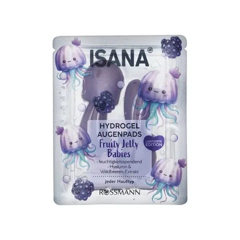 Isana Under Eye Pad Hydrogel Gelée de Fruits