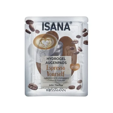 Isana Eye Contour Pad Hydrogel Espresso Yourself