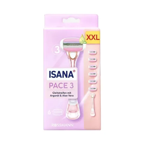 Rasoir Isana Système 3 Lames Pace XXL