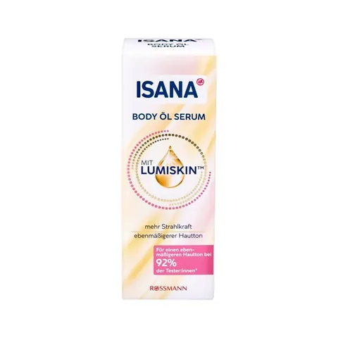 Huile corporelle Isana Lumiskin 90 ml