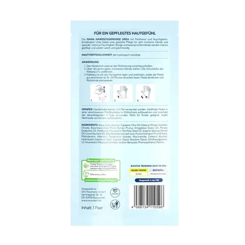 Isana Glove Hand Mask Urea