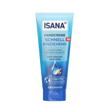 Crème Mains Isana Réparatrice Absorption Rapide 100 ml