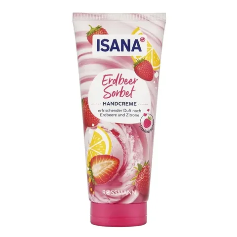 Crème Mains Isana Sorbet Fraise 100 ml