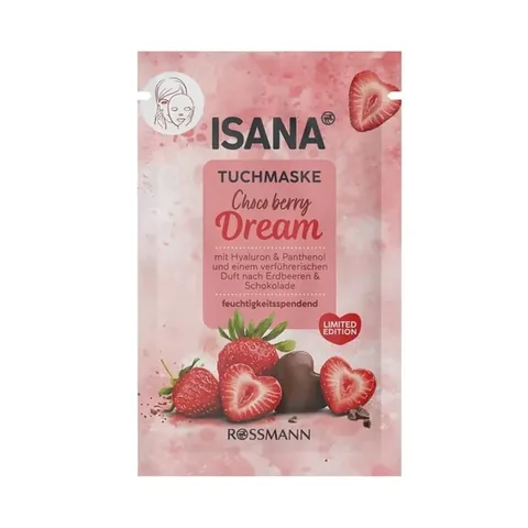 Masque en papier Isana Choco Berry Dream