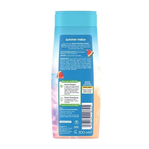 Isana Shower Gel Summer Melon 300 ml