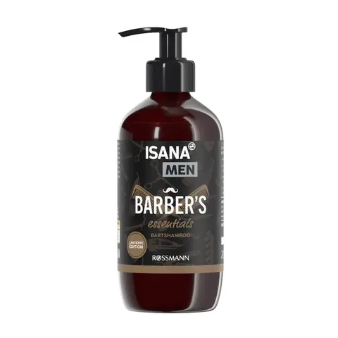 Isana Men Beard Shampoo and Cream Gift Set 200 ml 50 ml