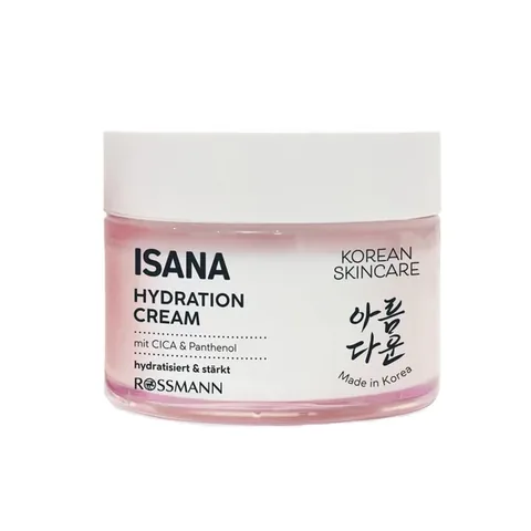 Isana Korean Skincare Moisturizing Cream Cica Panthenol 50 ml