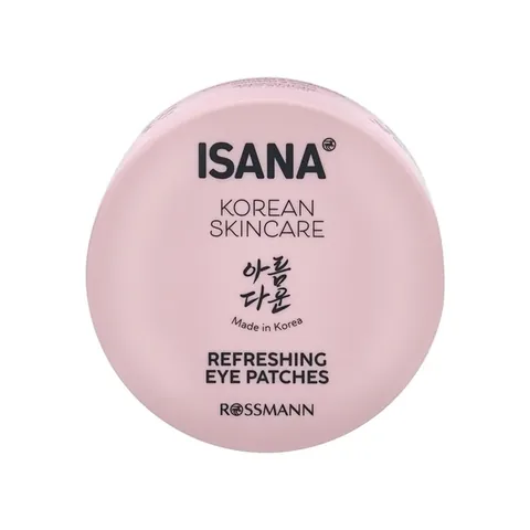 Isana Korean Skincare Patchs sous les yeux Hydrogel Cica Hyaluron 30 paires