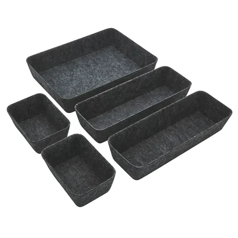 Ideenwelt Felt Organizer 5-pack