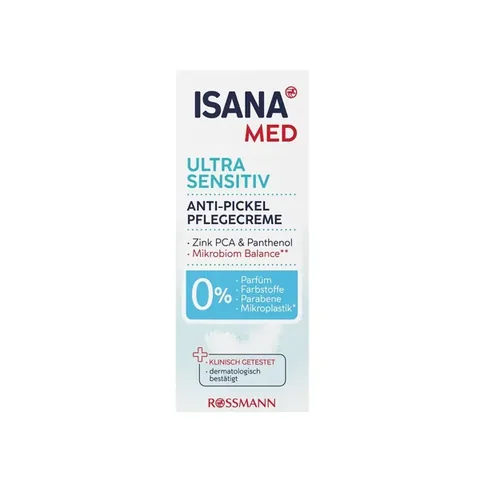 Isana Med Anti-Acne Cream Ultra Sensitive 50 ml