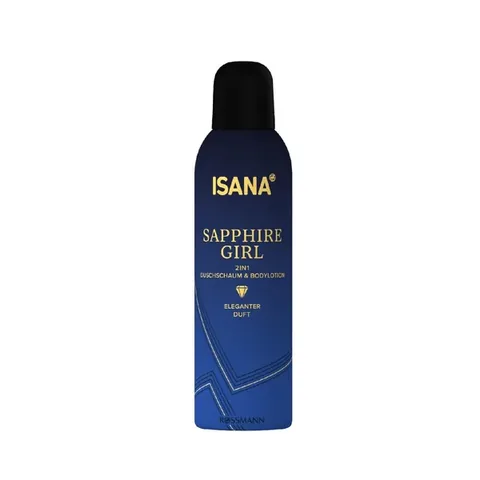 Isana Mousse de Douche 2en1 Sapphire Girl 200 ml
