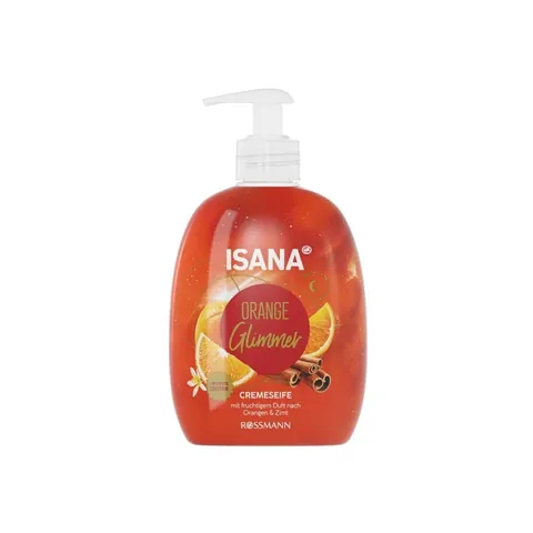 Savon Liquide Isana Orange Glimmer Crémeux 500 ml