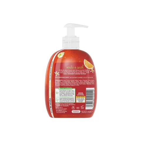 Isana Liquid Soap Orange Glimmer Creamy 500 ml