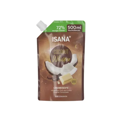 Savon liquide Isana Recharge Noix de Coco Murmure 500 ml