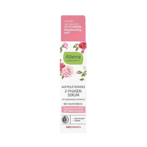 Alterra Sérum biphasé à l'extrait de rose 30 ml